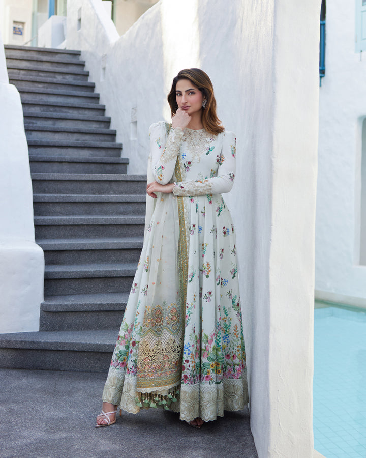 03-Piece Lawn Embroidered Suit - Ready To Wear