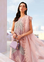 03-Piece Lawn Suit With Embroidery - Ready To Wear