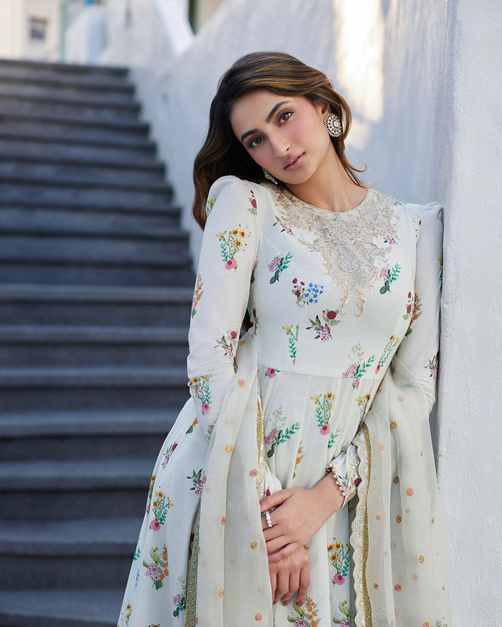 03-Piece Lawn Embroidered Suit - Ready To Wear