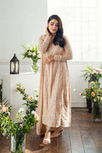 03 Piece Stitched Embroidery Chiffon Suit - Ready To Wear