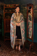 3 Piece Stitched Embroidery Suit - Ready To Wear