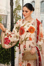 Lawn 3-Piece Stitched Suit | Printed Embroidered Collection
