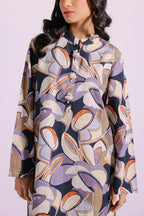 02 Piece Stitched Cotton Printed Cotton Suit - Ready To Wear