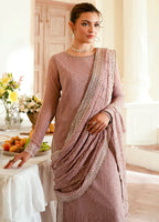03 Piece Stitched Chiffon Suit - Ready To Wear