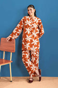 02 Piece Stitched Cotton Suit - Ready To Wear
