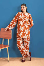02 Piece Stitched Cotton Suit - Ready To Wear