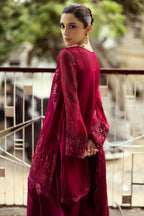 03 Piece Stitched Chiffon Suit - Ready To Wear
