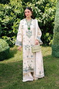03 Piece Stitched Cotton Suit - Ready To Wear