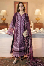 03-Piece Lawn Suit With Chikankari Embroidery - Ready To Wear