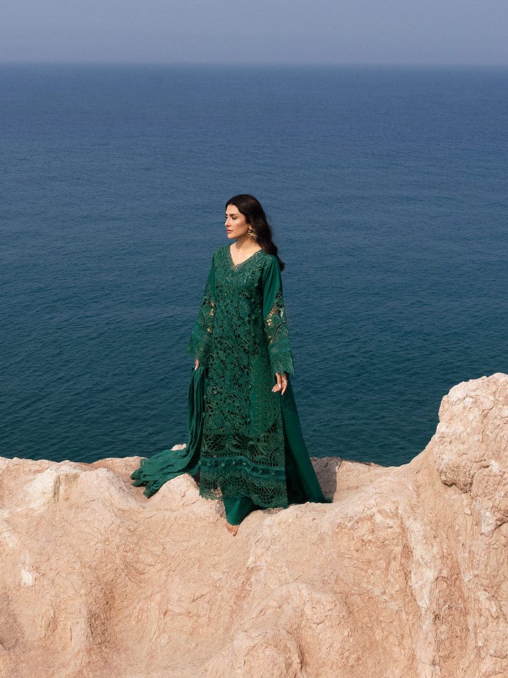03-Piece Lawn Embroidered Suit - Ready To Wear