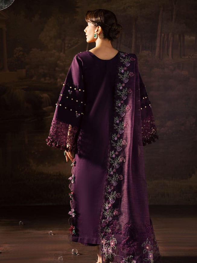 03-Piece Lawn Embroidered Suit Ready To Wear