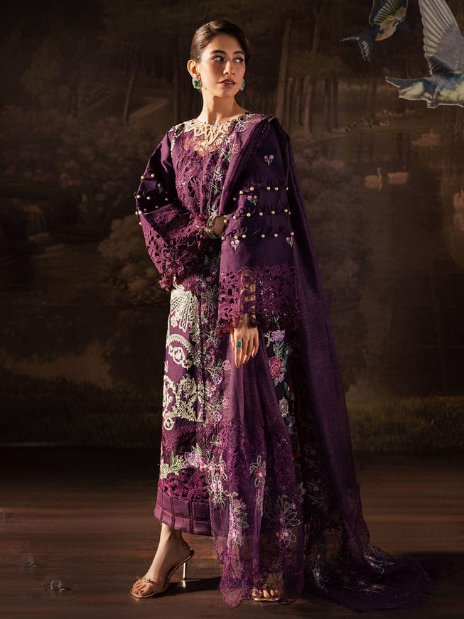 03-Piece Lawn Embroidered Suit Ready To Wear
