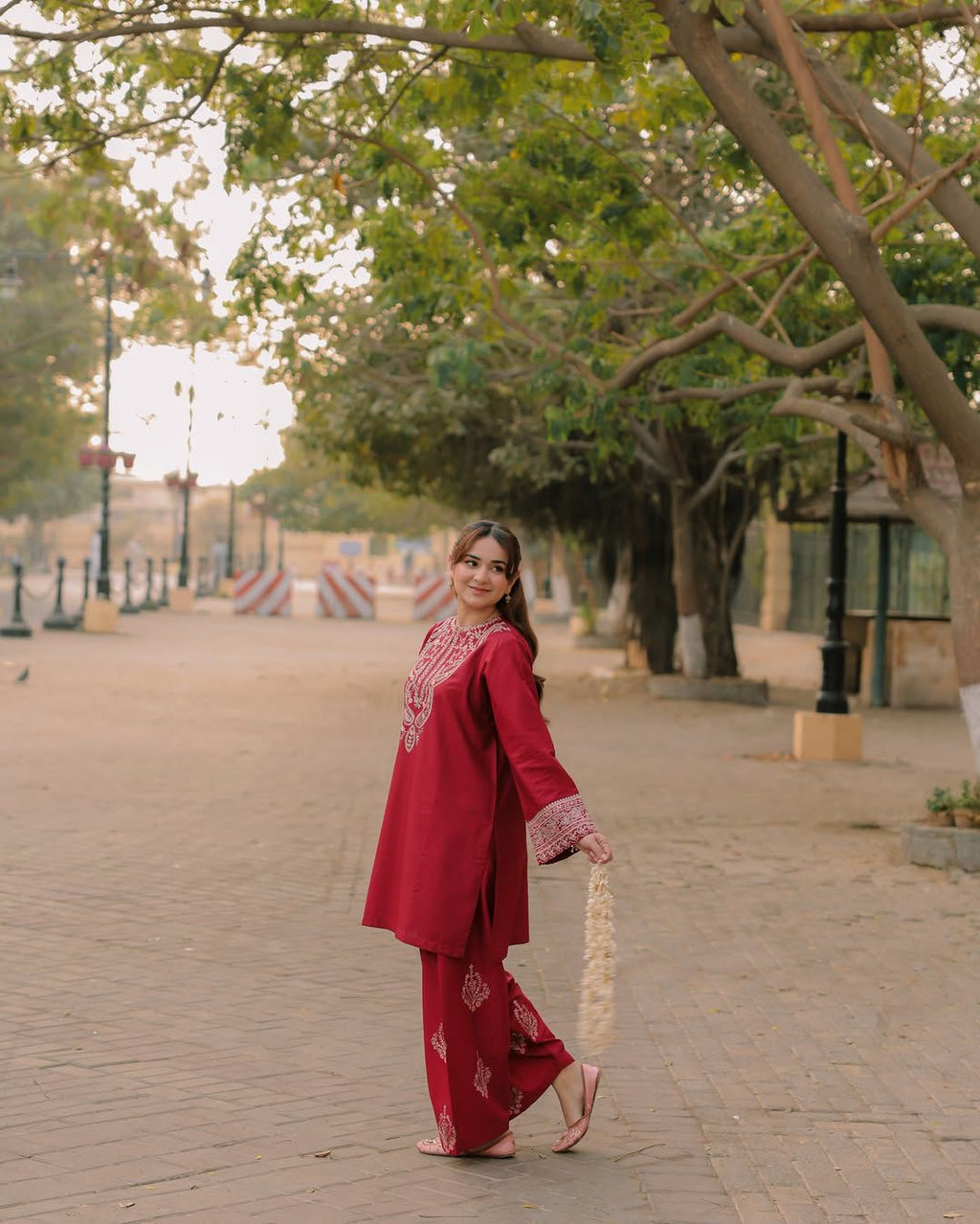 03-Piece Lawn Embroidered Suit Ready To Wear