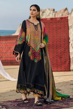 Heavy Embroidered Swiss Lawn 3-Piece Stitched Suit with Embroidered Chiffon Dupatta | Ready To Wear