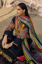Heavy Embroidered Swiss Lawn 3-Piece Stitched Suit with Embroidered Chiffon Dupatta | Ready To Wear