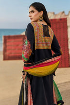 Heavy Embroidered Swiss Lawn 3-Piece Stitched Suit with Embroidered Chiffon Dupatta | Ready To Wear