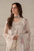 Embroidered Chiffon 3-Piece Stitched Suit with Adda Handwork & Digital Silk Dupatta | Ready To Wear