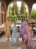 Heavy Chikan Kari Embroidered Lawn 3-Piece Stitched Suit with Chiffon Dupatta | Ready To Wear